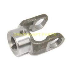 End Yoke - Round Bore 1000 series, Ø0.812 Bore w/0.25 keyway, Ø1.625 hub diameter