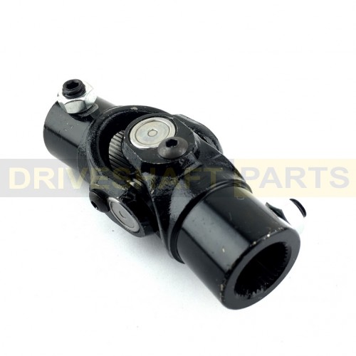 ECCPP 3/4-36 Spline X 3/4 DD Steering Universal joints black single U-Joint Shaft
