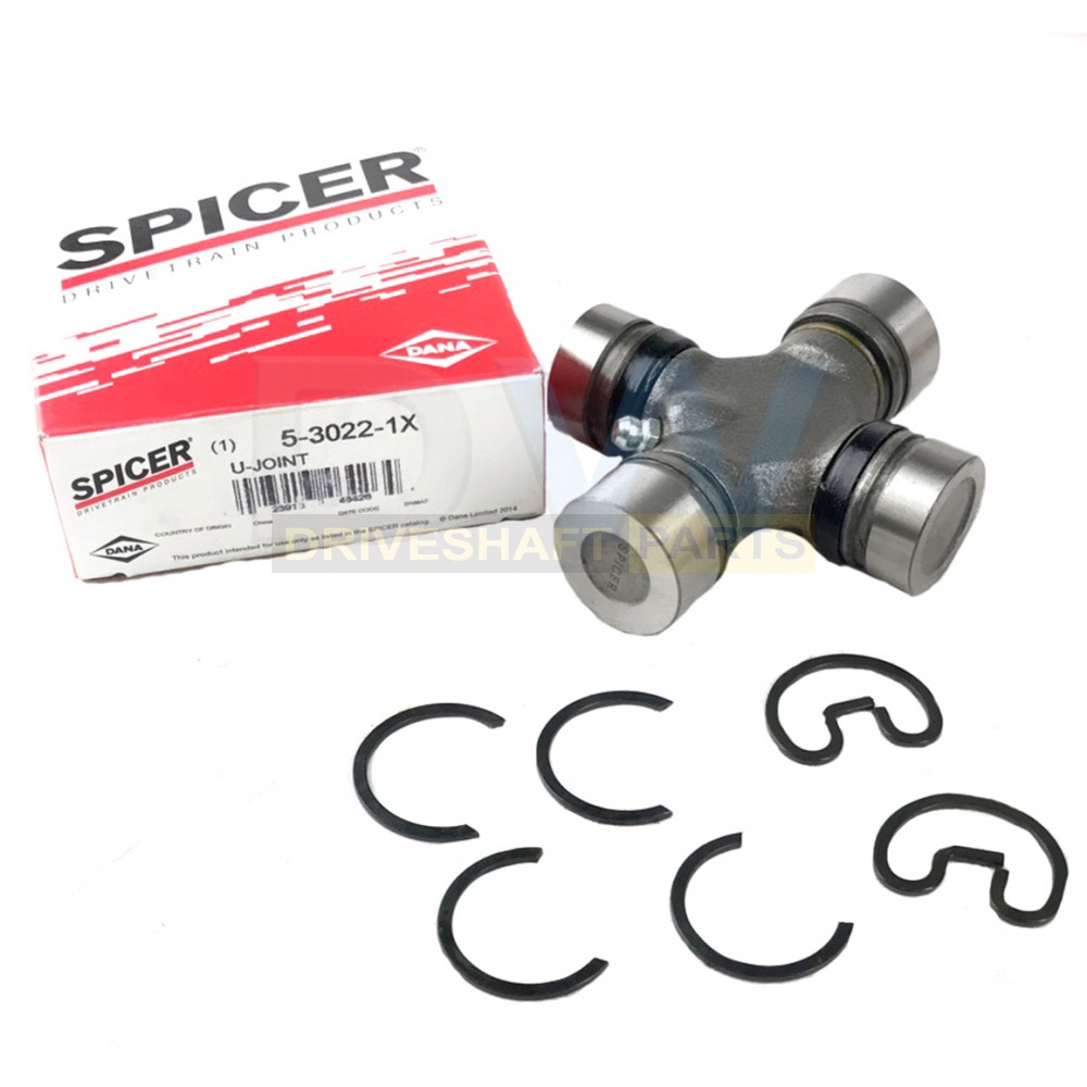 1310 to 3R S44 Combination U Joint Inside Outside Snap Rings