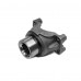 End Yoke - Splined Bore 1550 series, Strap Style, Ø1.750x10 spline, Ø2.625 hub diameter 