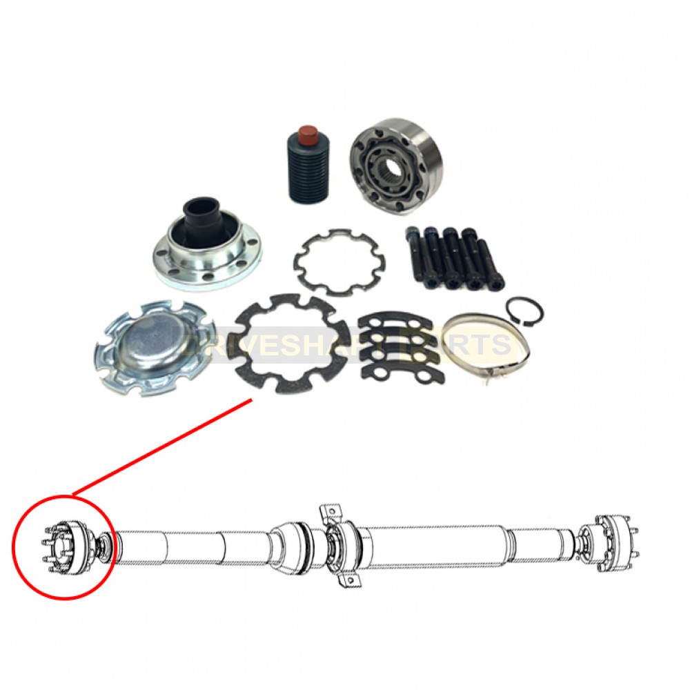 Jeep Grand Cherokee / Dodge Durango 20112018 Rear Driveshaft 8 Bolt CV