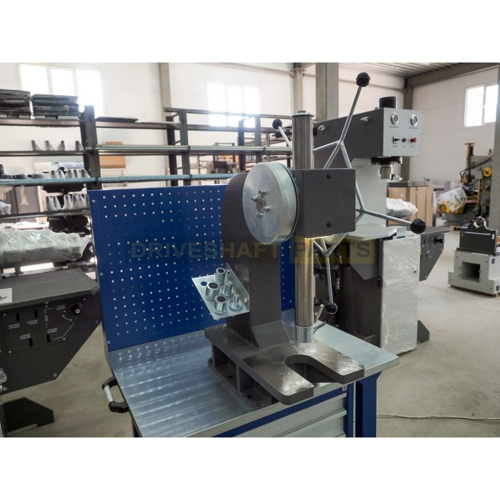 Universal Joint Press for staking universal joints as well as assembly and dissasembly of