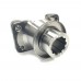 2-4-1106 End Yoke - Splined Bore 1310 series, U-Bolt Style, Ø1.125x10 spline, Ø1.552 hub