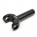 Transmission Slip Yoke 1350 Series Chromoly Black - C4, AOD, Tremec T5, BorgWarner T10 