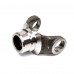 Weld Yoke1330 series, 2.000 X .120 W tube