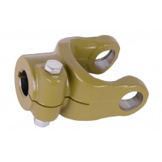 Series 6 Round Bore Yoke 30mm, keyway 8mm