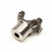 End Yoke - Round Bore 1310 series, U-Bolt Style 0.750 Bore, NO KEYWAY, 2.125 hub diameter