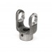 End Yoke - Round Bore 1000 Series, 0.812 Bore, 0.188 keyway, 1.6