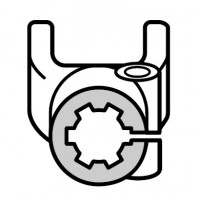 Splined Clamp Yoke