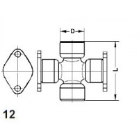 Type 12 - Weld Plate Half Round