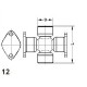 Type 12 - Weld Plate Half Round